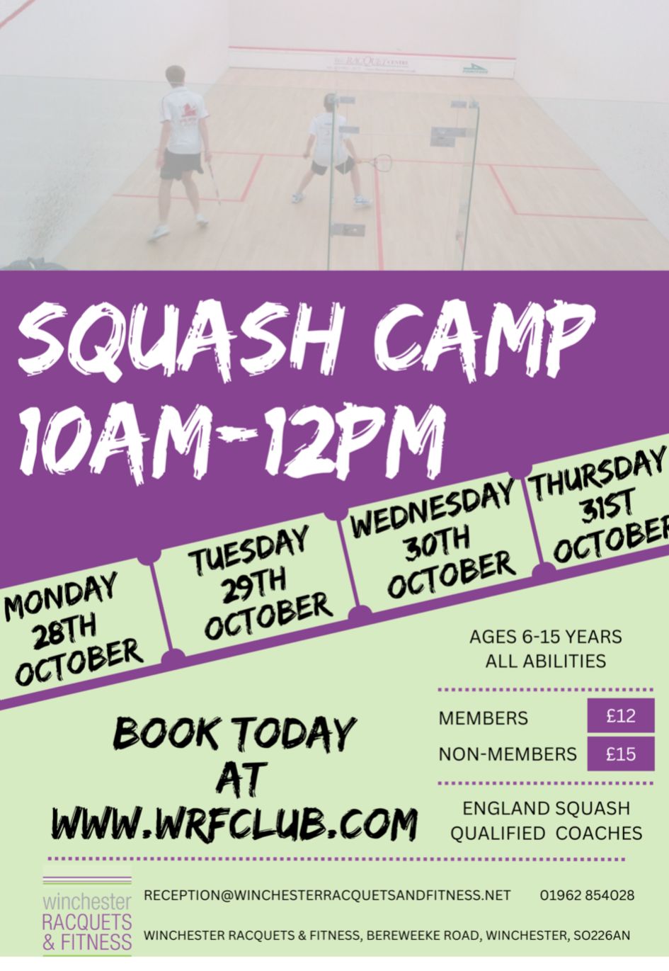 Squash camp